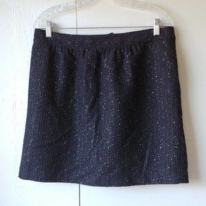 Ann Taylor Loft Wool Blend Mini Skirt SZ 10